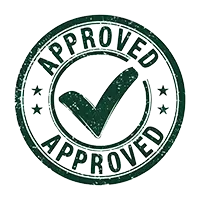Approved badge icon